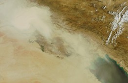 توافق‌ با عراق برای کاهش گرد و غبار