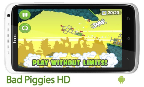 دانلود بازی اندروید Bad Piggies HD  