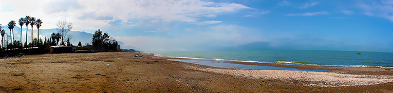 نوشهر - ساحل دریا در منطقه اناروار / Nowshahr-Anarvar Beach