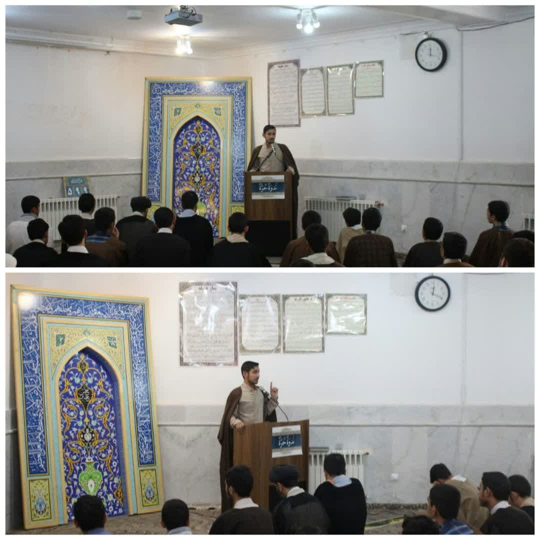 ندوة حرة (سخنرانی کوتاه عربی)
