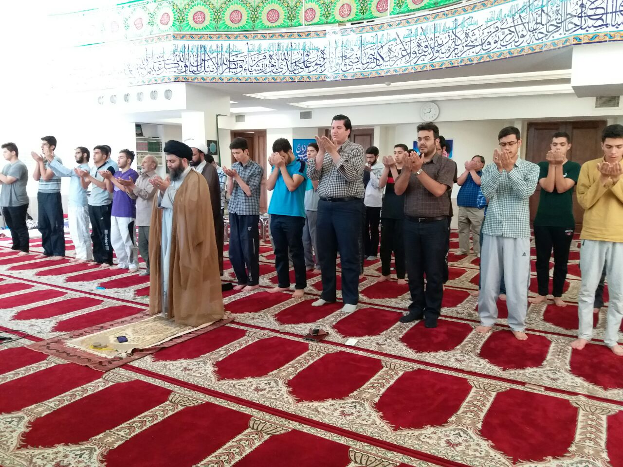 اعتکاف در مسجد امام مشهد