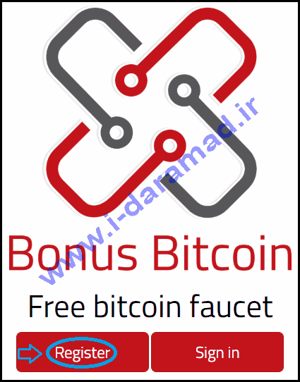 آموزش عضویت در سایت بونس بیت کوین BonusBitcoin