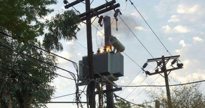 خسارت 4 میلیاردی به شبکه برق اهواز