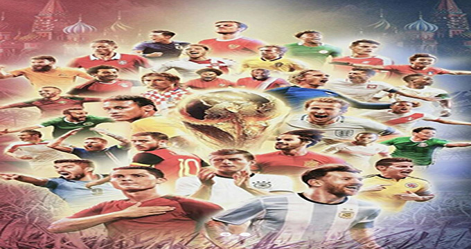 مهاجم تیم ملی در بین ستاره‌های جام جهانی
