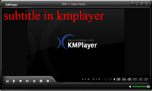 مشکل زیرنویس در kmplayer