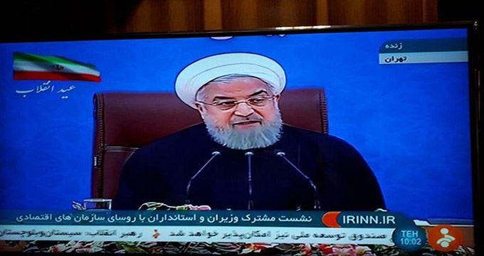 روحانی: امروز هم همان ۹۸.۲ درصد به جمهوری اسلامی رای می‌دهند
