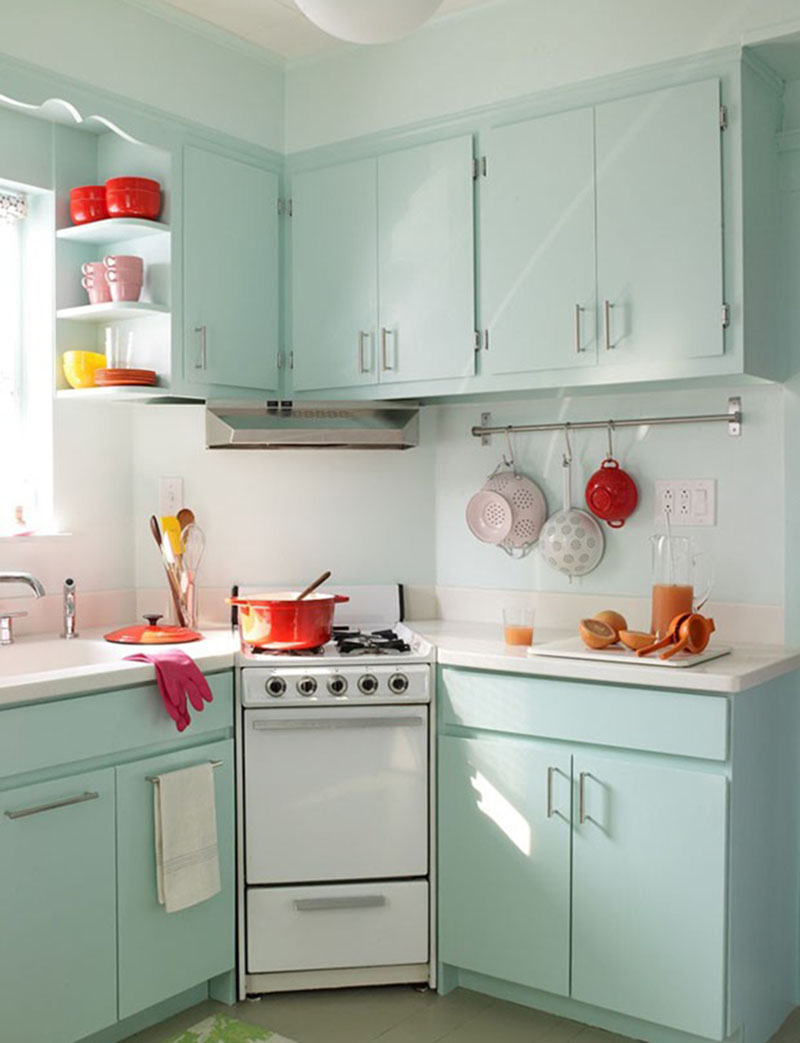 نگاه مدرن به دکوراسیون داخلی منزل و طراحی آشپزخانه های کوچک