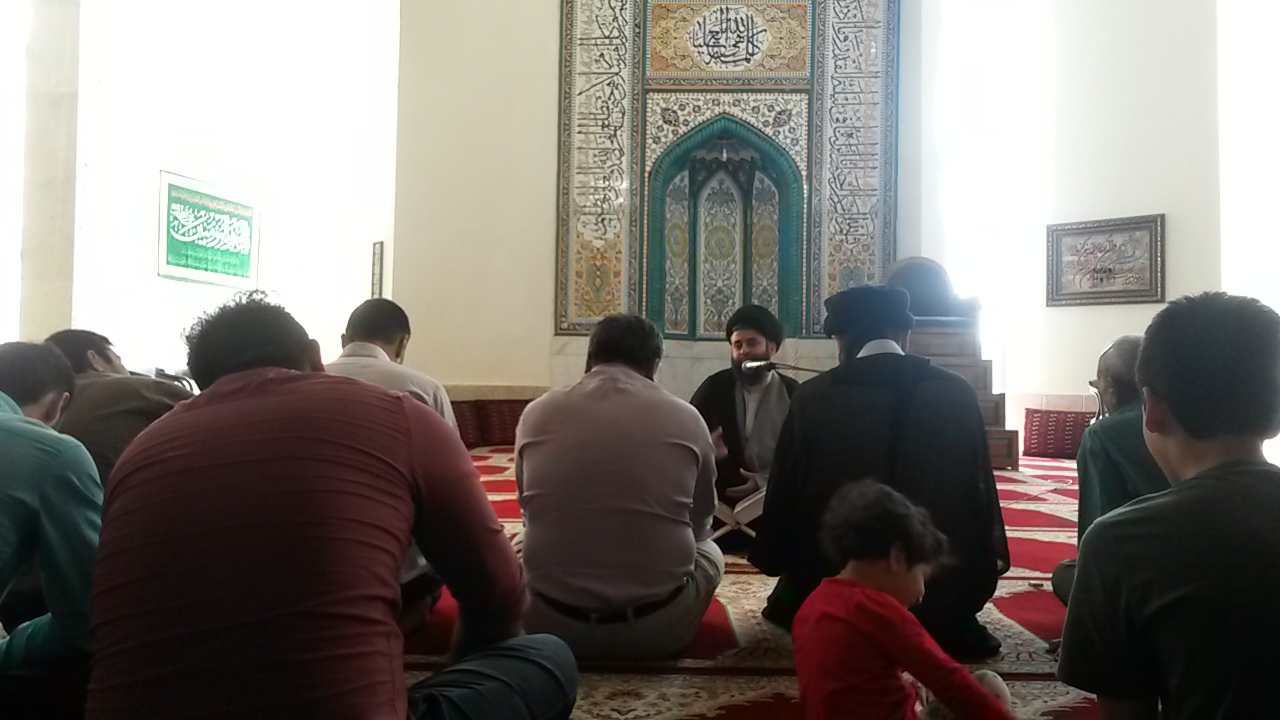 سخنرانی ظهر روز اول ماه رمضان 95 در مسجد امام خمینی مشهد 