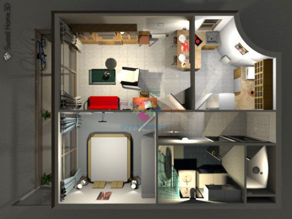 دانلود Sweet Home 3D - نرم افزار طراحی دکوراسیون داخلی خانه کاملا رایگان ویندوز - مک - لینوکس