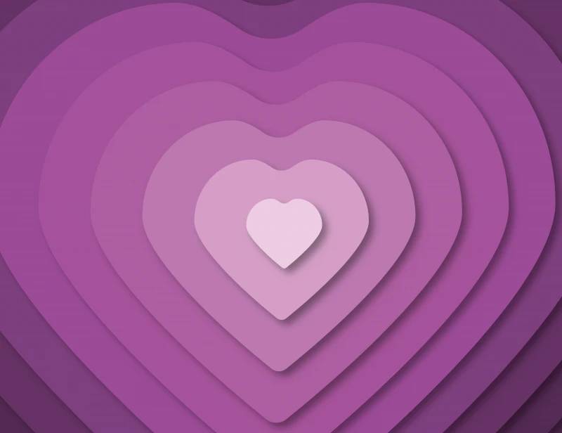 والپیپر قلب Heart Wallpapers 1