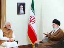 دیدار نخست‌وزیر هندوستان با رهبر معظم انقلاب اسلامی