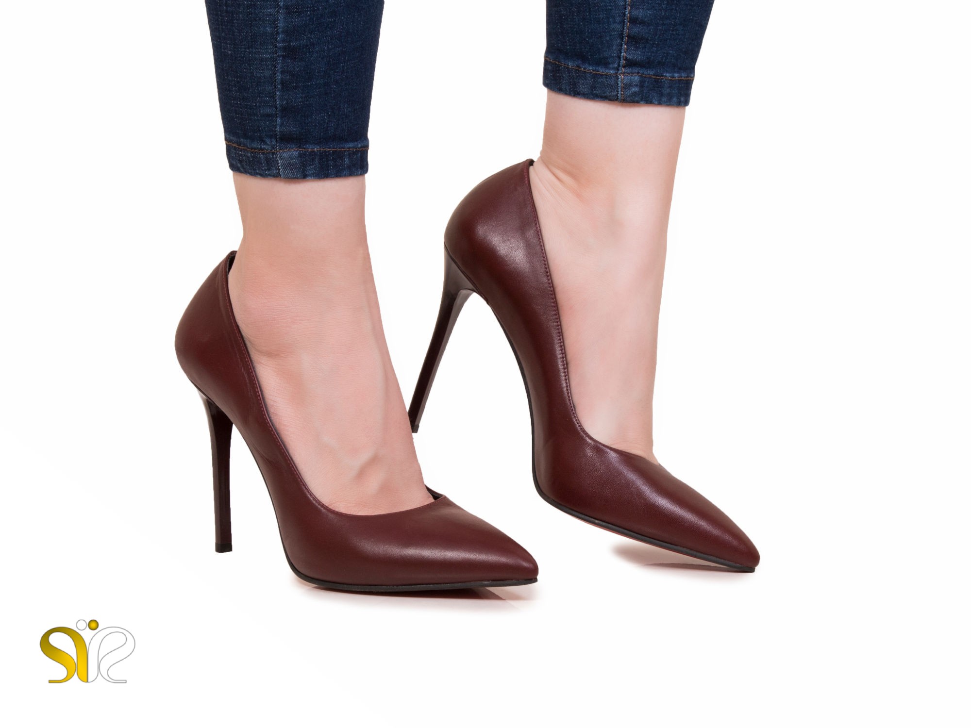 کفش پاشنه بلند زنانه مدل ماریا زرشکی