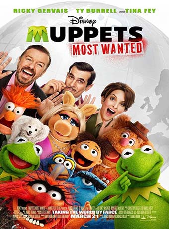 دانلود زیرنویس فارسی فیلم Muppets Most Wanted 2014