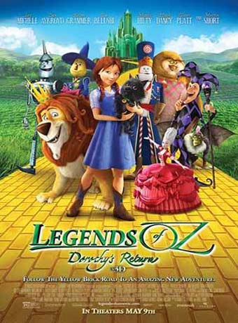 دانلود زیرنویس فارسی انیمیشن Legends Of Oz Dorothys Return 2013
