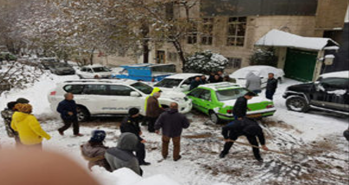 هشدار مهم پلیس راهور برای یخبندان معابر در تهران
