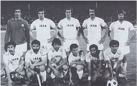 تمجید AFC از قدرت فوتبال ایران در دهه 70 میلادی