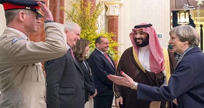 چرا دولت انگلیس برای محمد بن سلمان فرش قرمز پهن کرده‌ است؟