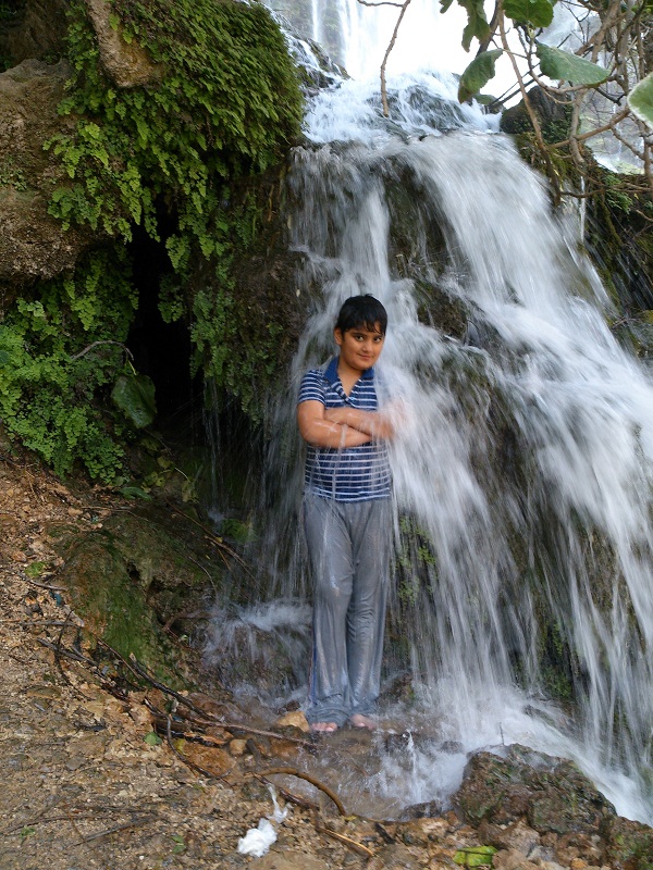 آبشار شوی گروه کوهپیمایی رویش دزفول