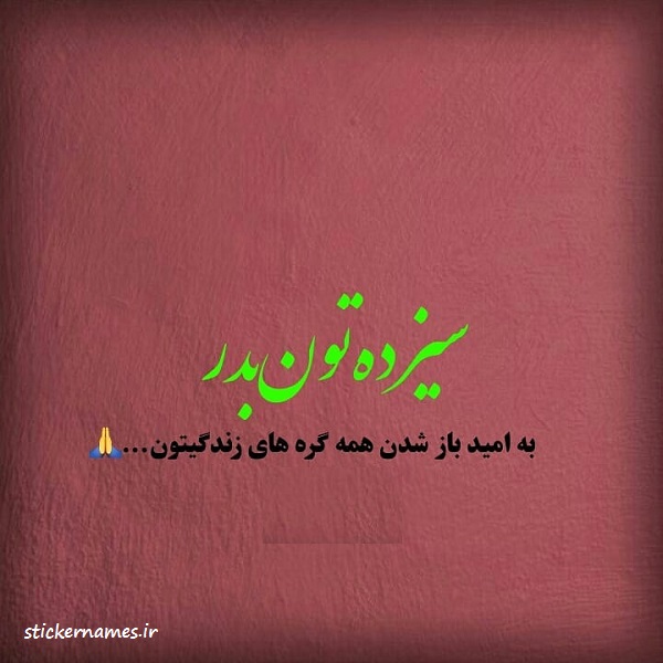 عکس سیزده تون بدر 