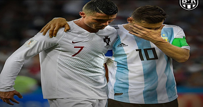 طرح جالب بلیچرریپورت از وداع مسی و رونالدو با جام جهانی
