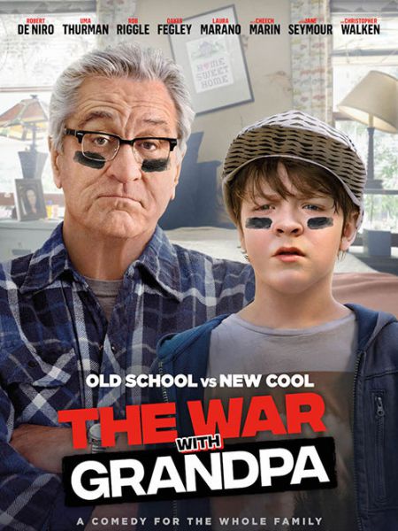 دانلود فیلم جنگ با پدربزرگ با دوبله فارسی The War with Grandpa 2020 