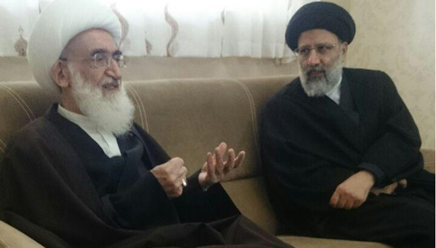 دیدار تولیت آستان قدس رضوی با آیت الله نوری همدانی در مشهد مقدس
