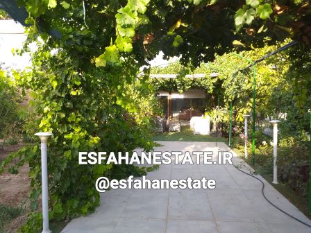فروش خانه باغ 1250 متری در شهر ابریشم فلاورجان اصفهان