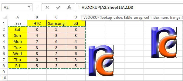 vlookup