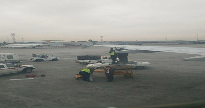 فرود اضطراری هواپیمای زاگرس در فرودگاه مهرآباد