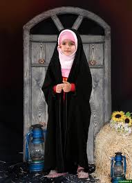 آشنایی دختر بچه‌ها با حجاب (2)