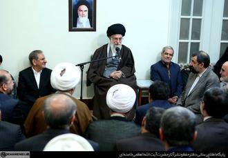 دیدار نوروزی جمعی از مسئولان کشور با رهبر معظم انقلاب اسلامی
