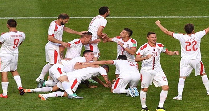 صربستان با فرصت‌طلبی ۳ امتیاز اول را گرفت
