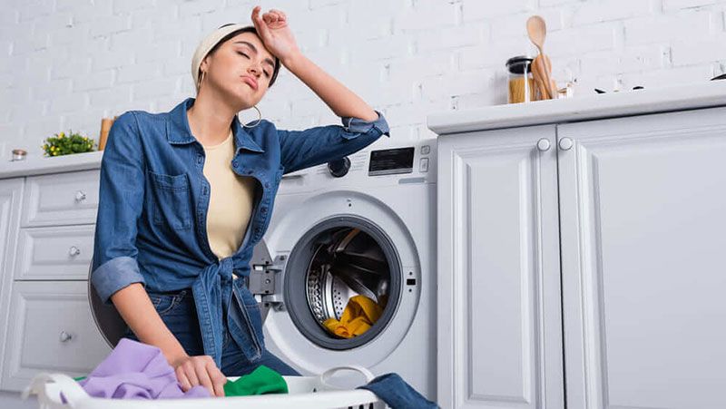 علت صدای زیاد خشک کن ماشین لباسشویی