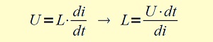 معادله اندوکسیونی رشد خطی ولتاژ