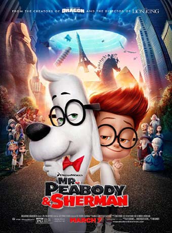 دانلود زیرنویس فارسی انیمیشن Mr Peabody And Sherman 2014