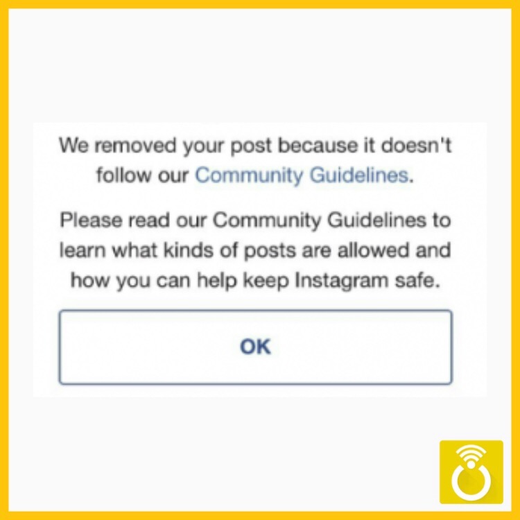 علت حذف خودکار پست‌های اینستاگرام