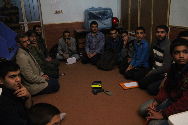 حضور بازرسان تعلیم وتربیت سازمان بسیج مستضعفین کشور درپایگاه مقاومت بیت الله