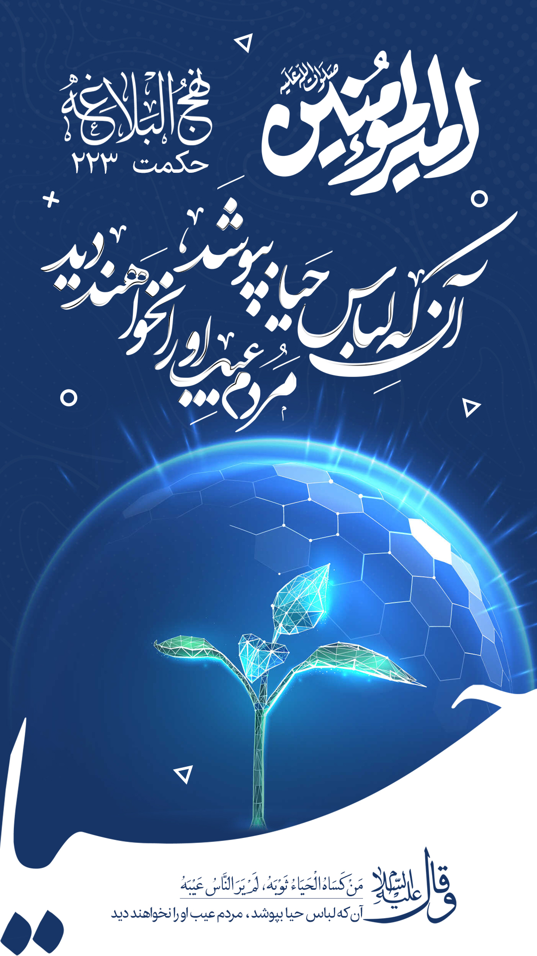 حکمت 223 نهج البلاغه