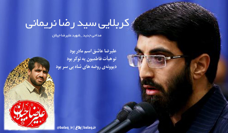 مداحی جدید سید رضا نریمانی درباره شهید جیلان