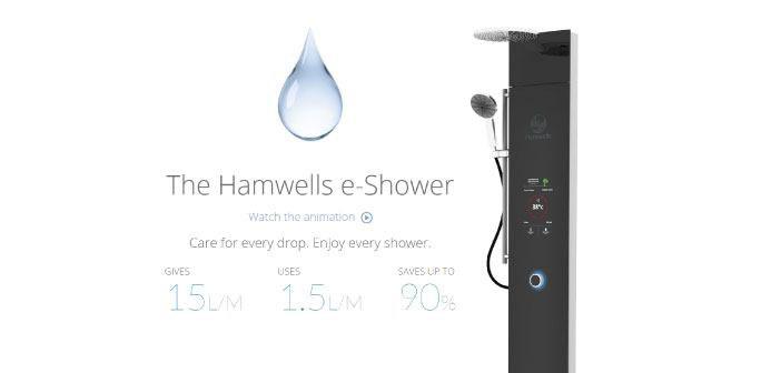 Hamwells تجربه یک استحمام استارآپی با صرفه جویی در مصرف آب