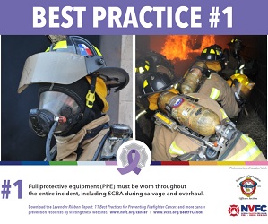 11 روش در پیشگیری از سرطان در خدمات آتش نشانی