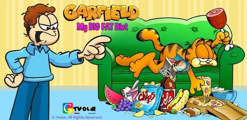 دانلود Garfield: My BIG FAT Diet v1.0.11 بازی گارفیلد:رژیم غذایی برای اندروید