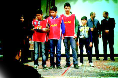 کسب مقام اول مسابقات رباتیک و سازه های ماکارونی استان توسط دانش آموزان حبیب آبادی