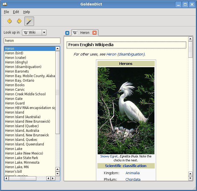 راهنمای نرم‌افزار واژه‌نامه‌ی GoldenDict دیشکنری برای لینوکس و ویندوز کاملا رایگان