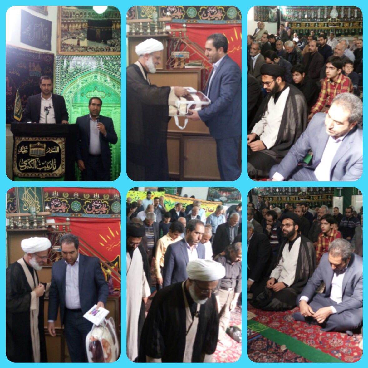 تقدیر و تشکر امام جمعه شهر وزوان از مهندس محمدرضا شفیعی بعنوان شهردار برگزیده استان در نماز جمعه مورخ 97/8/4