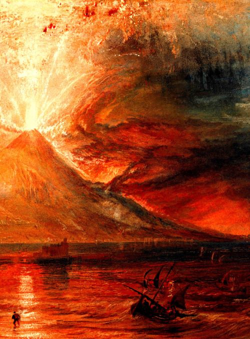 Joseph Mallord William Turner | Mount Vesuvius in Eruption