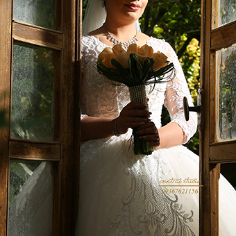 عکس زیبای عروس آتلیه سنترال شیراز