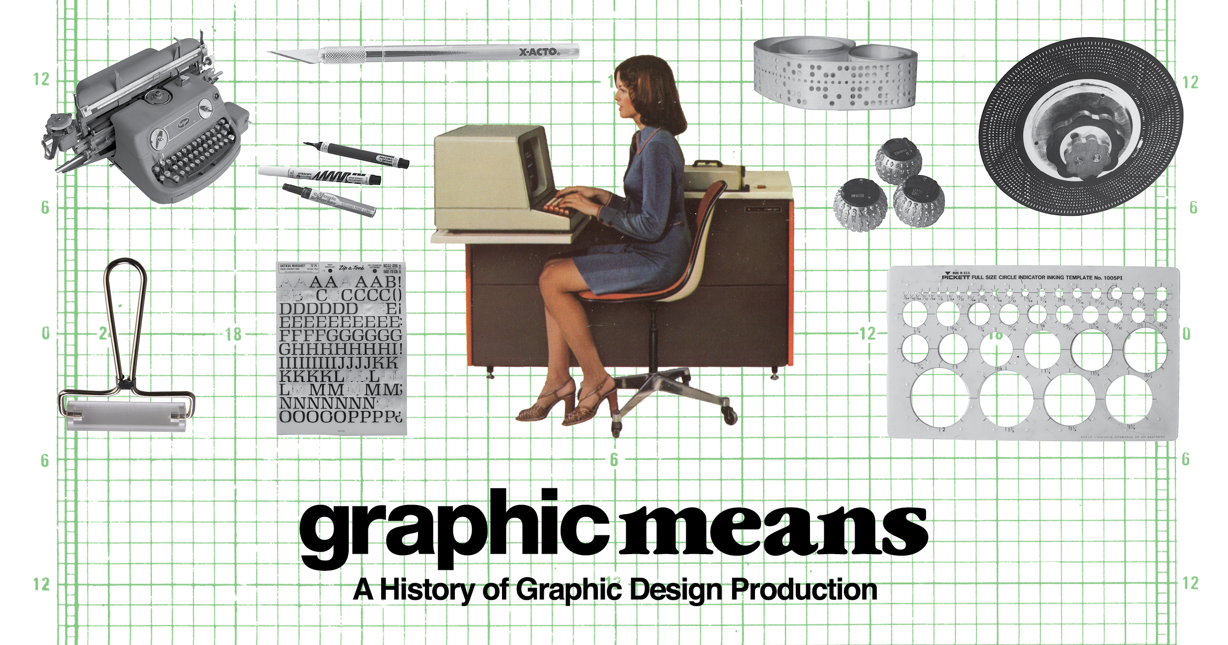 زیرنویس Graphic Means A History of Graphic Design Production 2017