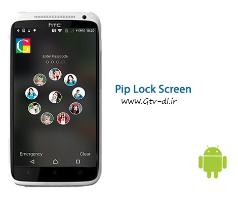 دانلود نرم افزار مدیریت لوک اسکرین PIP Lock Screen 1.5.3 – اندروید
