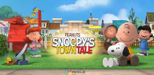 دانلود  Peanuts: Snoopy’s Town Tale v2.4.4 بازی تیم بادام زمینی اندروید